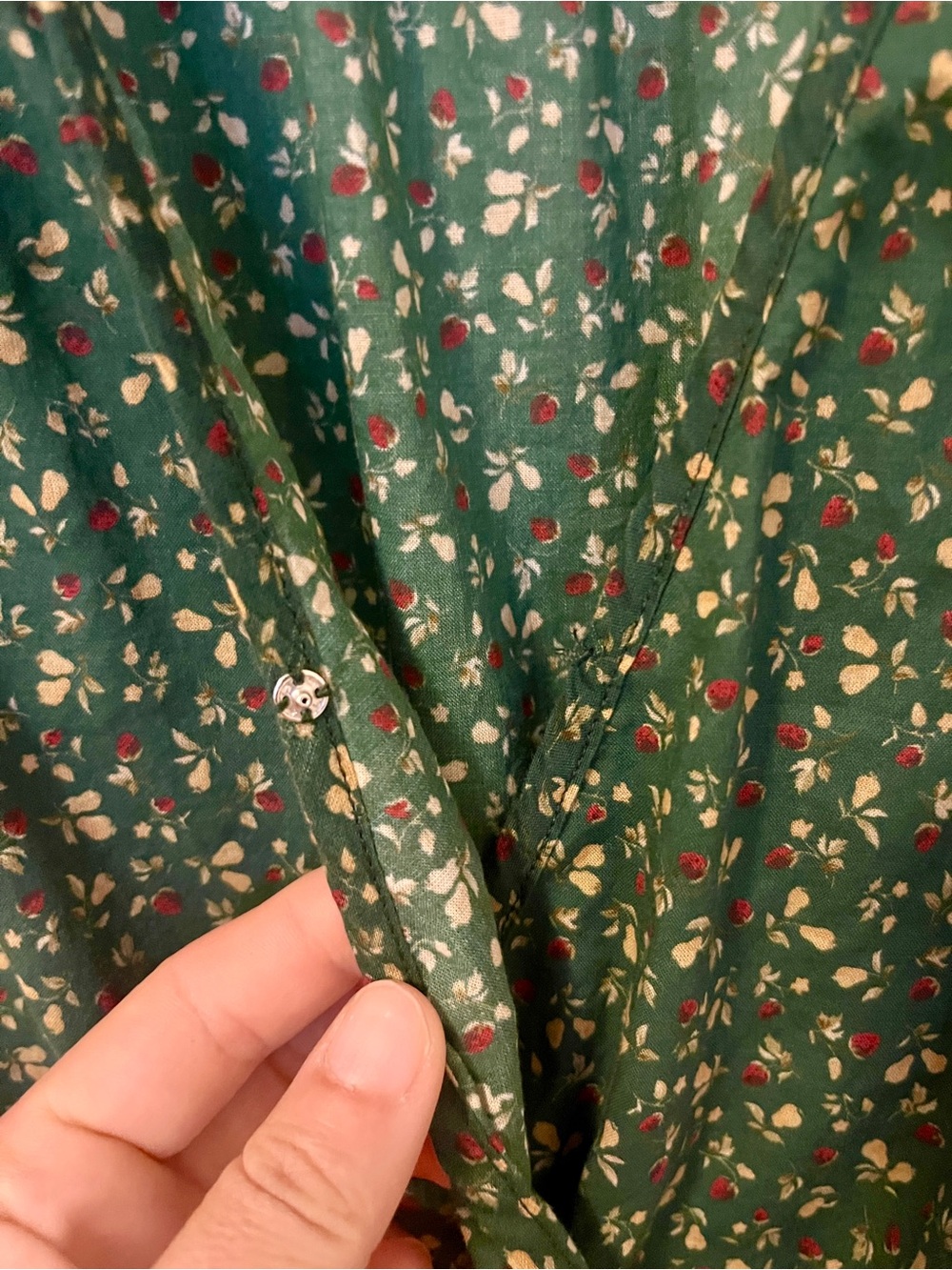 Christy Dawn Moss Pear Harvest Simple Dawn Dress S READ - Picture 5 of 5